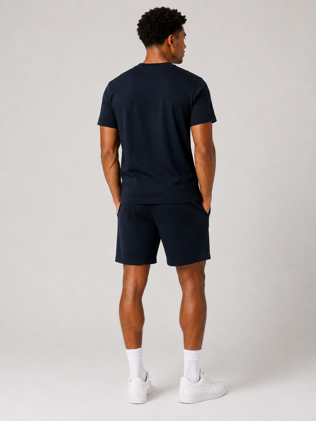 Korte Broek Navy Blue